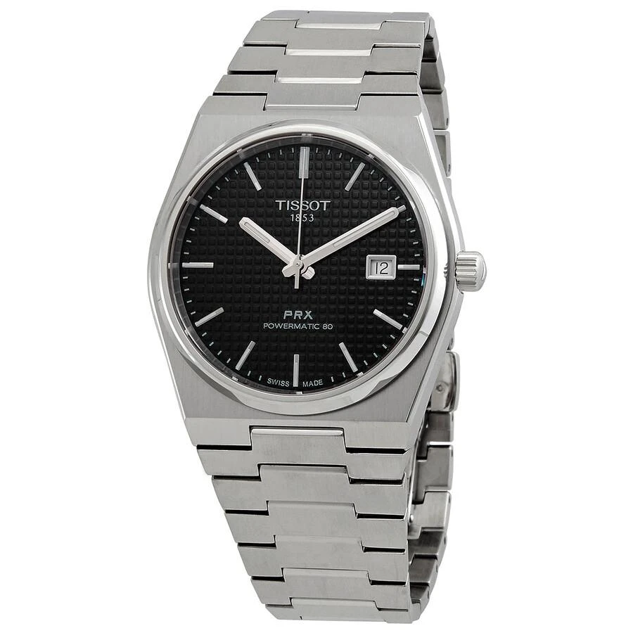 商品Tissot|PRX Powermatic 80 Automatic Black Dial Men's Watch T137.407.11.051.00,价格¥4076,第1张图片