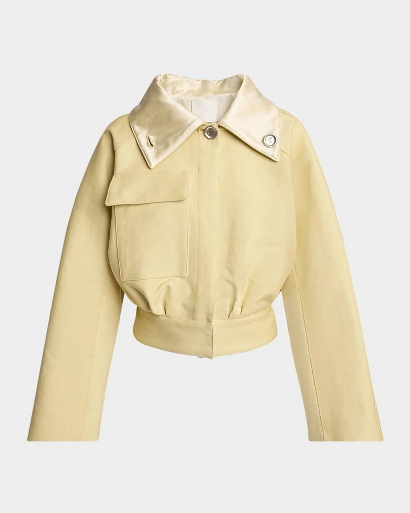 商品Givenchy|Satin Collar Kimono Jacket,价格¥17576,第1张图片