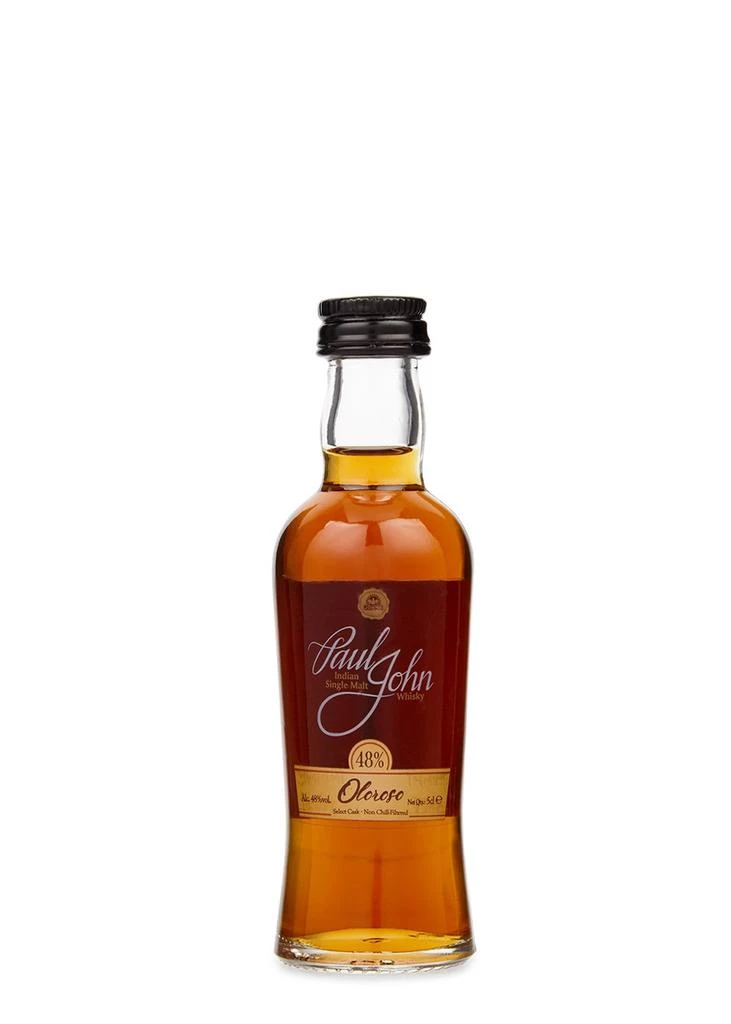 商品PAUL JOHN|Oloroso Select Cask Single Malt Indian Whisky Miniature 50ml,价格¥86,第1张图片