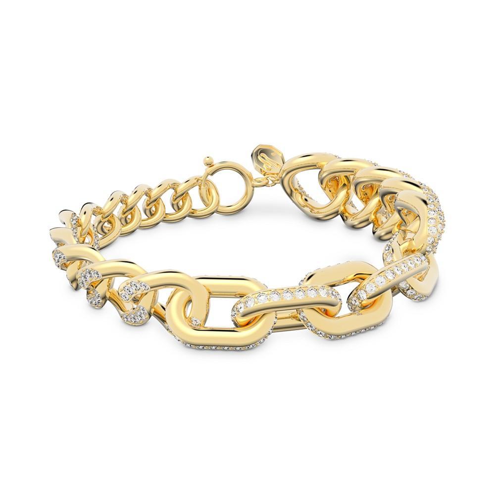商品Swarovski|Gold-Tone Crystal Dextera Bracelet,价格¥2505,第3张图片详细描述