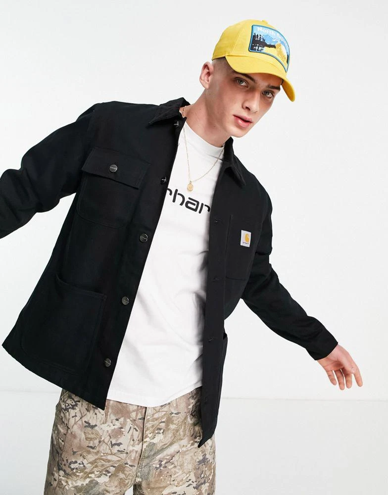 商品Carhartt|Carhartt WIP michigan coat in black,价格¥1142,第3张图片详细描述