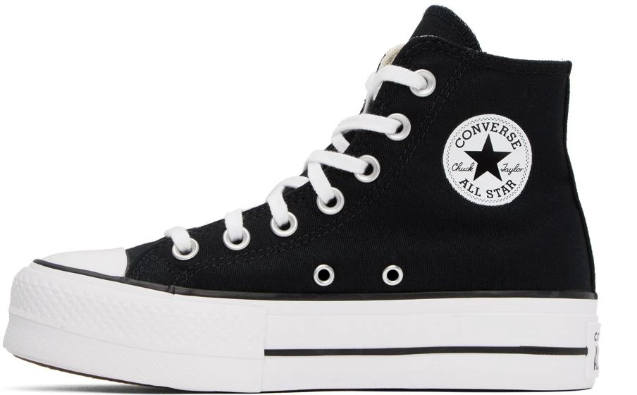 商品Converse|黑色 Chuck Taylor All Star Lift Platform 高帮运动鞋,价格¥705,第3张图片详细描述