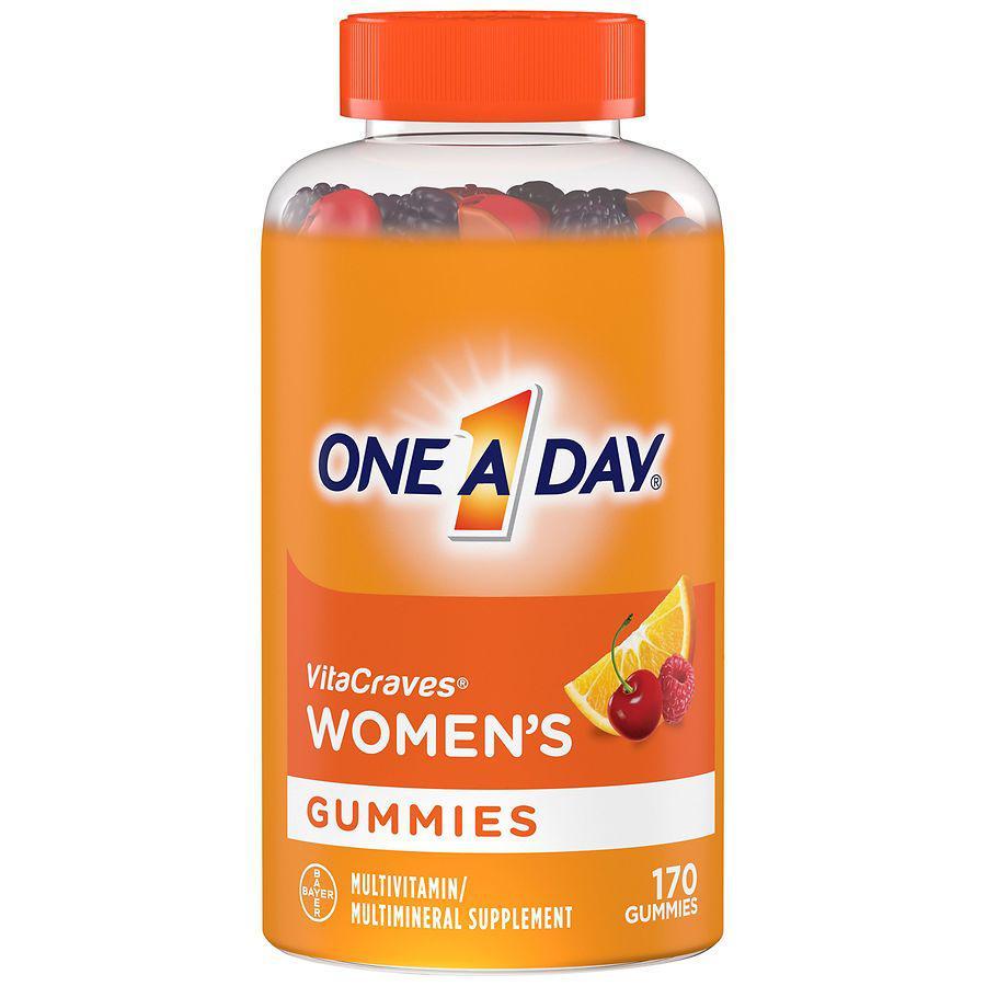 商品One A Day|Women's VitaCraves Multivitamin Gummies,价格¥157,第1张图片