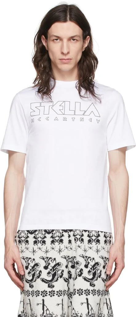 商品Stella McCartney|White Cotton T-Shirt,价格¥597,第1张图片