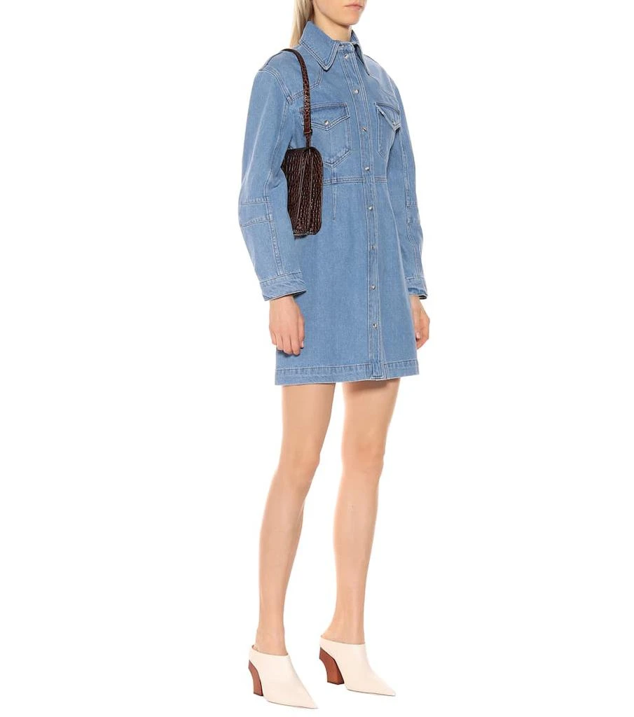 商品Nanushka|Vilma denim shirt dress,价格¥2276,第2张图片详细描述