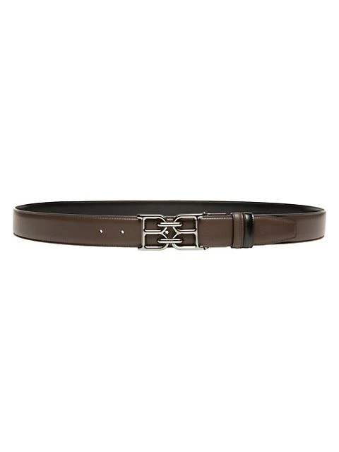 商品Bally|B Chain 35 Reversible  Cut-To-Size Leather Belt,价格¥1820,第1张图片