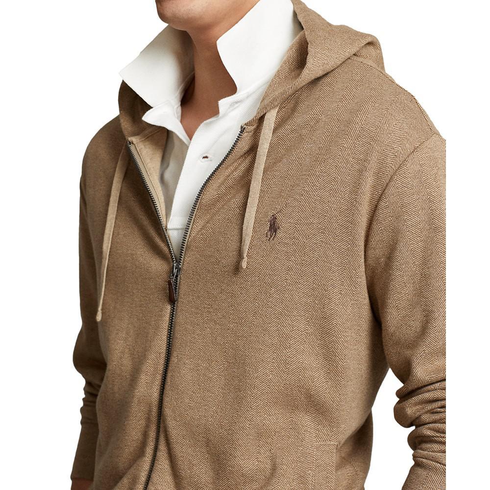 商品Ralph Lauren|Men's Herringbone Luxury Jersey Hoodie,价格¥1093,第5张图片详细描述