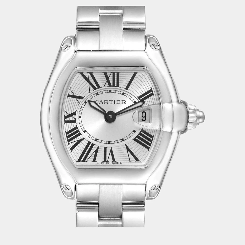 商品[二手商品] Cartier|Cartier Roadster Small Silver Dial Steel Ladies Watch W62016V3 36 x 30 mm,价格¥30629,第2张图片详细描述