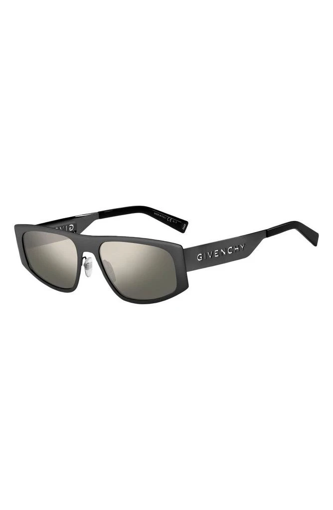 商品Givenchy|57mm Rectangular Sunglasses,价格¥984,第2张图片详细描述