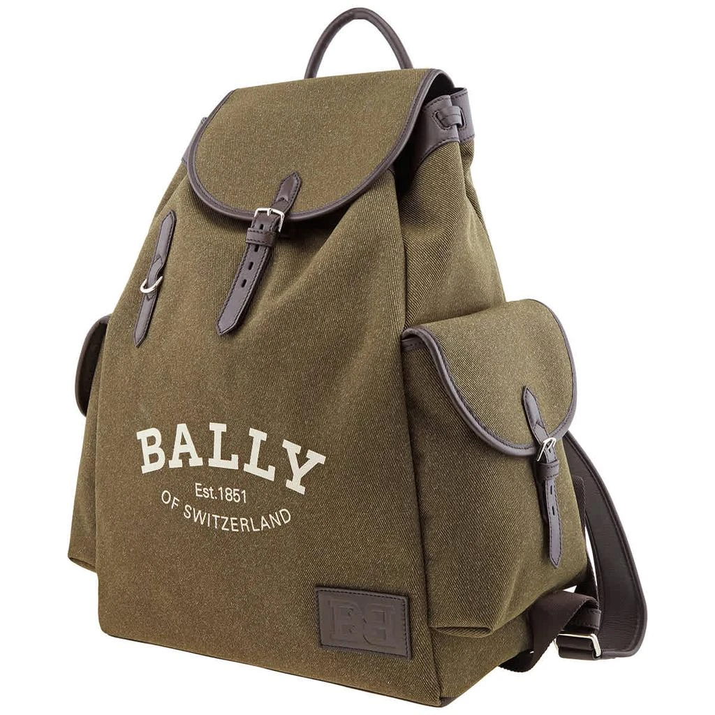 商品Bally|Bally Mens Clifford Linen Backpack,价格¥3524,第1张图片