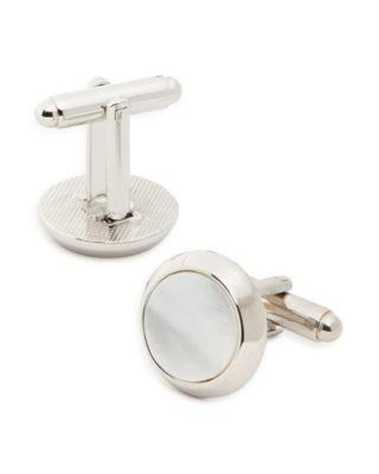 商品The Men's Store at Bloomingdale's|Mother-of-Pearl Cufflinks - 100% Exclusive,价格¥345,第1张图片