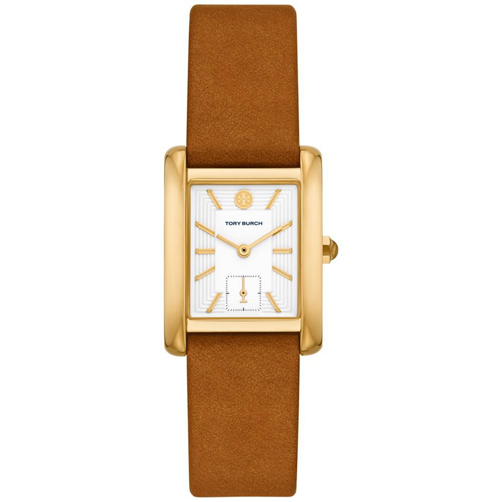 Women's The Eleanor Luggage Leather Strap Watch 24mm商品第1张图片规格展示