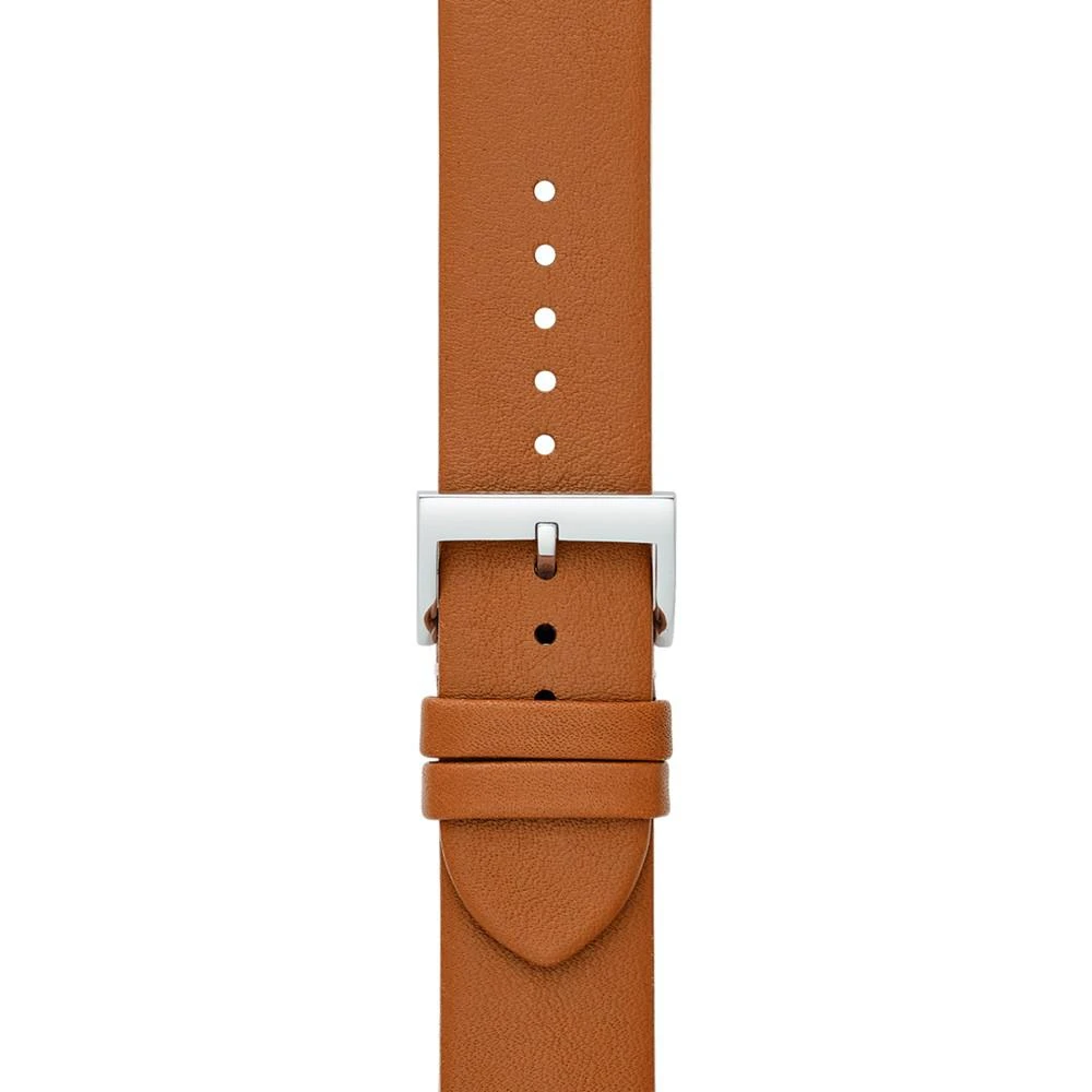 商品Tory Burch|Women's McGraw Luggage  Band For Apple Watch&reg; Leather Strap 38mm/40mm,价格¥659,第3张图片详细描述