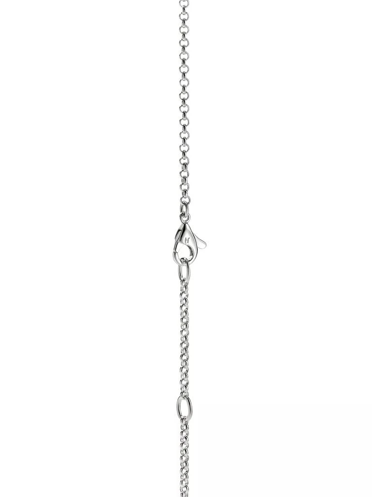 商品John Hardy|Bamboo Sterilng Silver, 14K Yellow Gold & 0.03 TCW Diamond Heart Pendant Necklace,价格¥5931,第4张图片详细描述