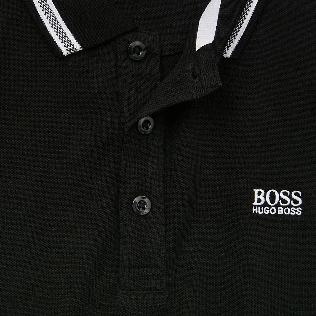 商品Hugo Boss|Hugo Boss Boys' Classic Short Sleeve Polo - Black,价格¥312,第3张图片详细描述