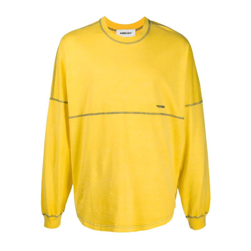 商品[国内直发] Ambush|AMBUSH 男士黄色卫衣 BMAB001-F20JER001-1800,价格¥1514,第1张图片
