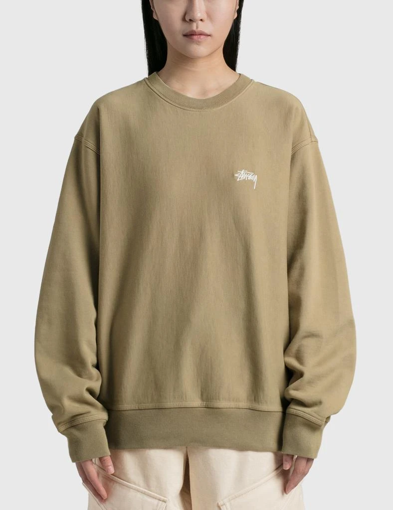 商品STUSSY|Overdyed Stock Logo Crewneck,价格¥775,第1张图片