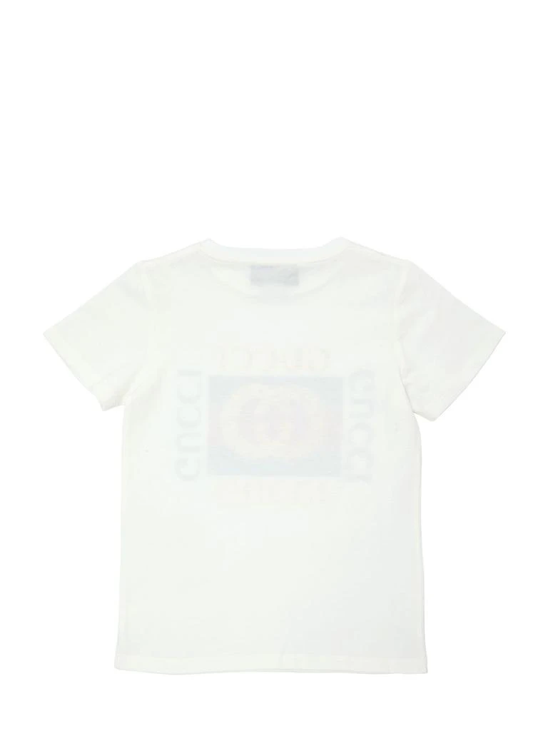 商品Gucci|Logo Print Cotton Jersey T-shirt,价格¥1746,第2张图片详细描述