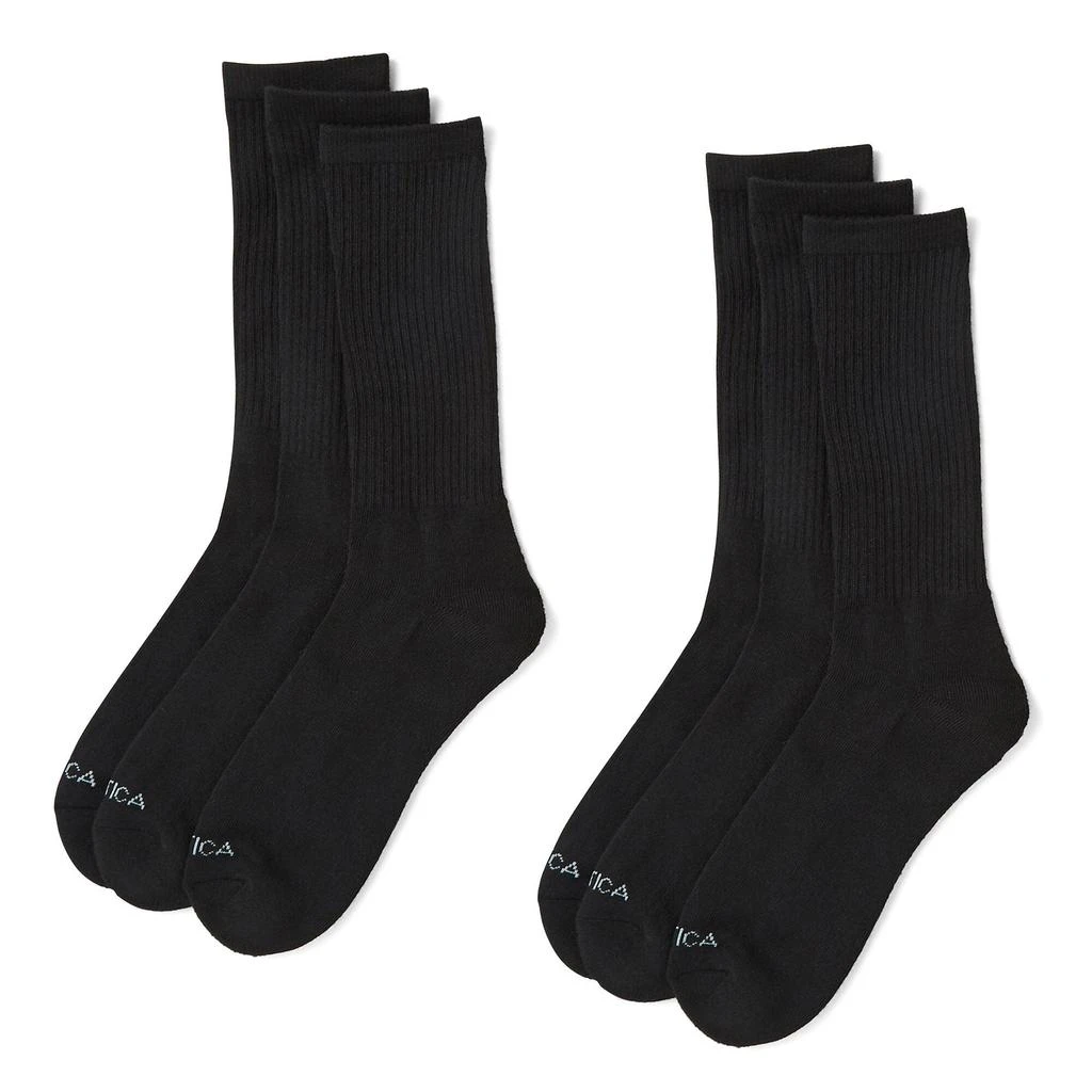 商品Nautica|Nautica Mens Athletic Crew Socks, 5-Pack,价格¥71,第1张图片