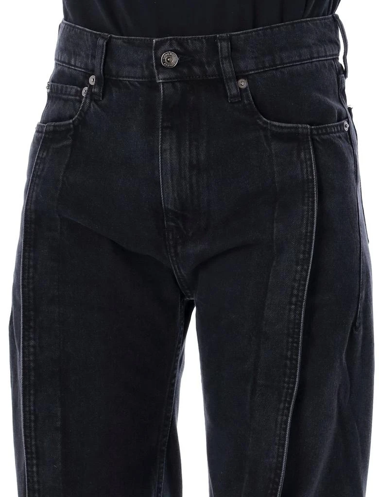 商品Y/Project|Y/Project Asymmetrical Stitched Denim Jeans,价格¥1686,第3张图片详细描述