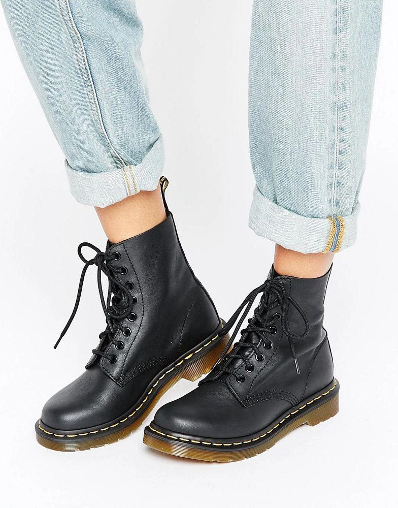 商品Dr. Martens|Dr Martnes 1460 Pascal virginia leather lace up boots,价格¥1716,第1张图片