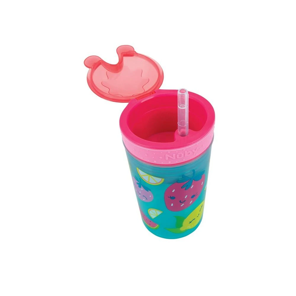 商品Nuby|Snack N' Sip 2 in 1 Snack and Drink Cup, 2 Pack, Pink/Purple,价格¥159,第3张图片详细描述