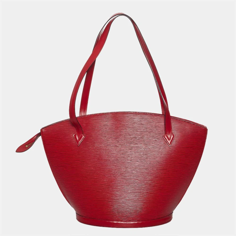 商品[二手商品] Louis Vuitton|Louis Vuitton Red Epi Saint Jacques PM Long Strap,价格¥4936,第3张图片详细描述