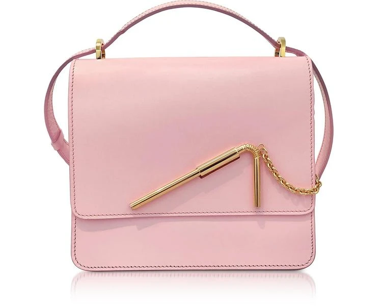 商品Sophie Hulme|粉红色中号吸管包,价格¥5119,第1张图片