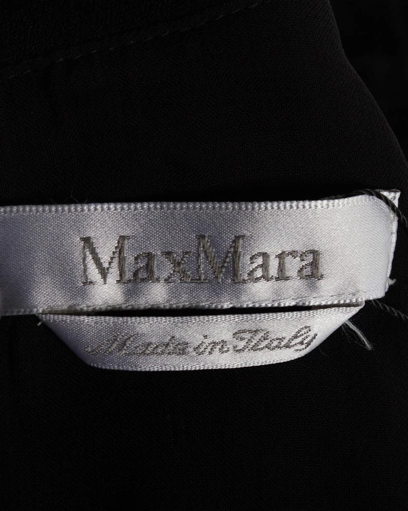 商品[二手商品] Max Mara|Max Mara Long Sleeve Dress in Black Triacetate,价格¥2278,第4张图片详细描述