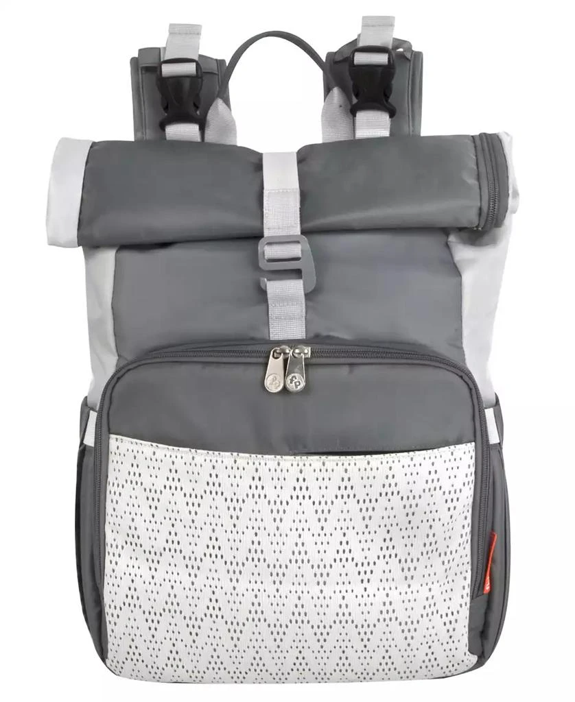 商品Fisher Price|Maverick Roll Top Diaper Backpack,价格¥268,第2张图片详细描述