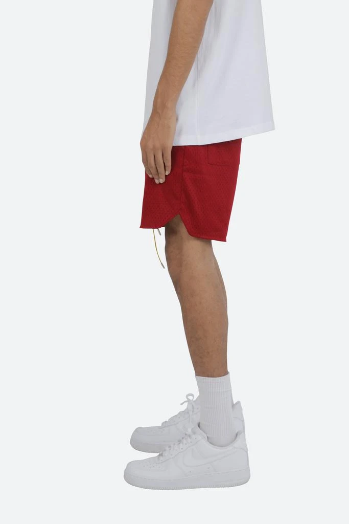 商品MNML|Basic Mesh Shorts - Red,价格¥121,第4张图片详细描述