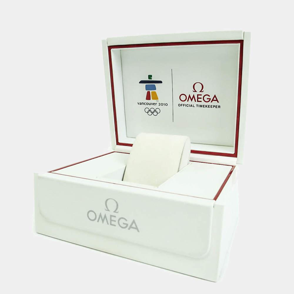 Omega White Stainless Steel Seamaster Co-Axial Olympic Special Edition 212.30.41.20.04.001 Men's Wristwatch 41 MM商品第9张图片规格展示