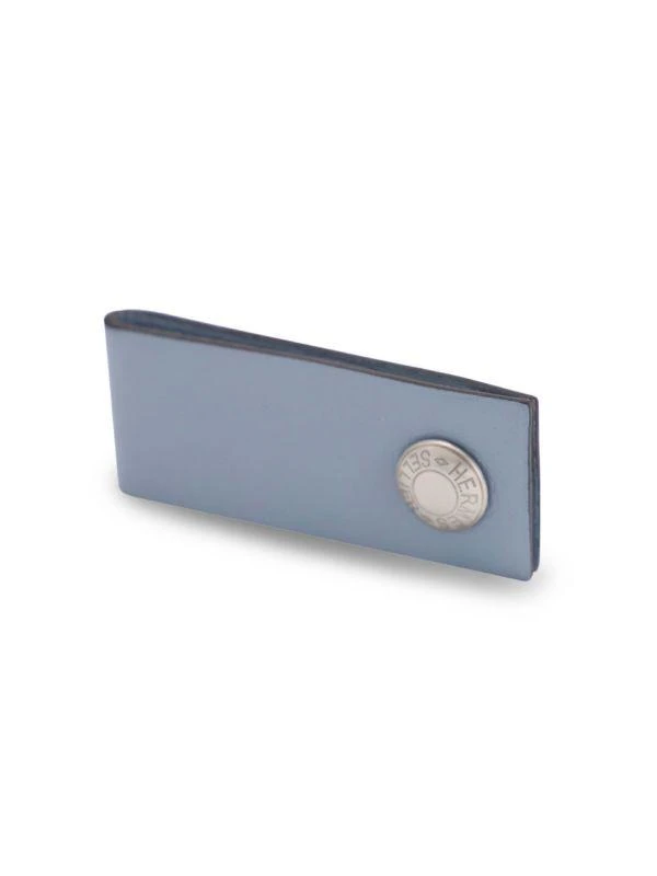 商品[二手商品] Hermes|Hermes In The Pocket Lacie Usb Key In Light Blue Leather,价格¥2474,第2张图片详细描述