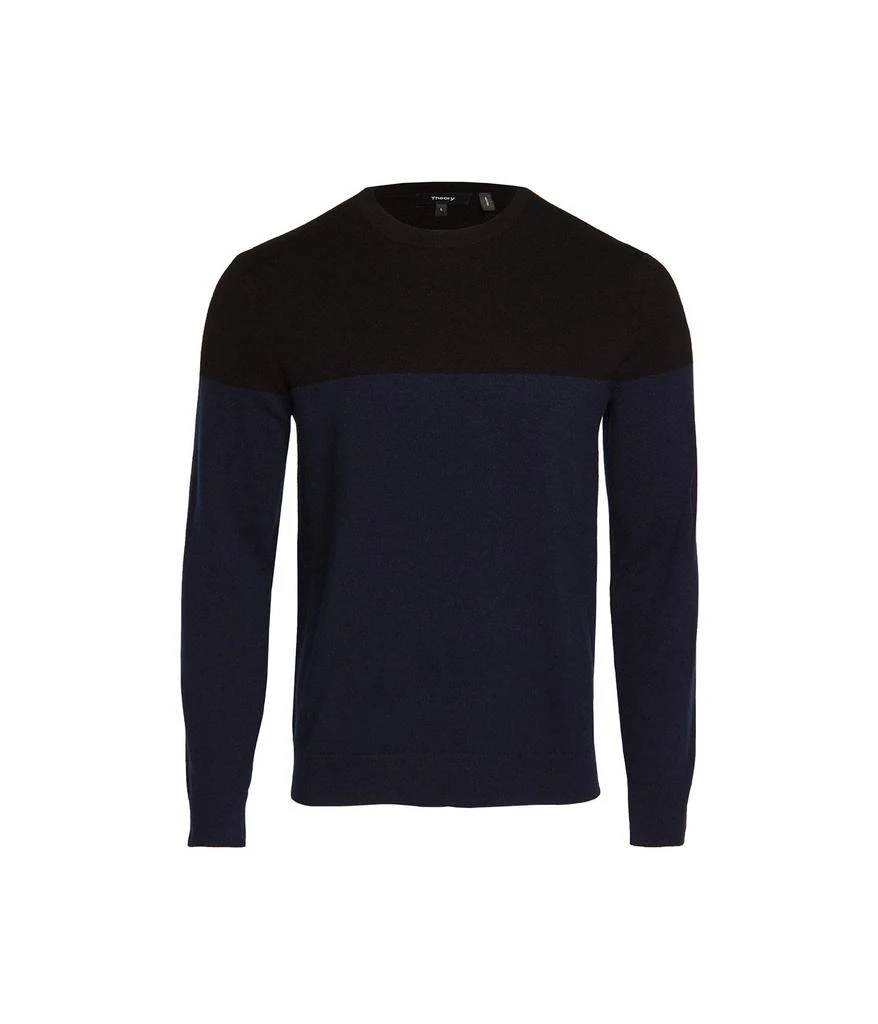 商品Theory|Men's Hilles Cashmere Colorblocked Sweater,价格¥1668,第1张图片