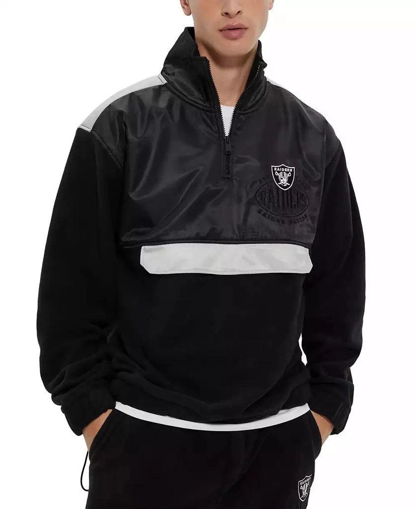 商品Hugo Boss|Men's BOSS x NFL Zip-Neck Sweatshirt,价格¥933,第1张图片