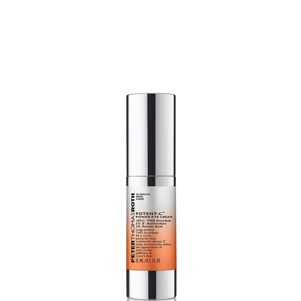 商品Peter Thomas Roth|Peter Thomas Roth Potent C Power Eye Cream 15ml,价格¥527,第1张图片