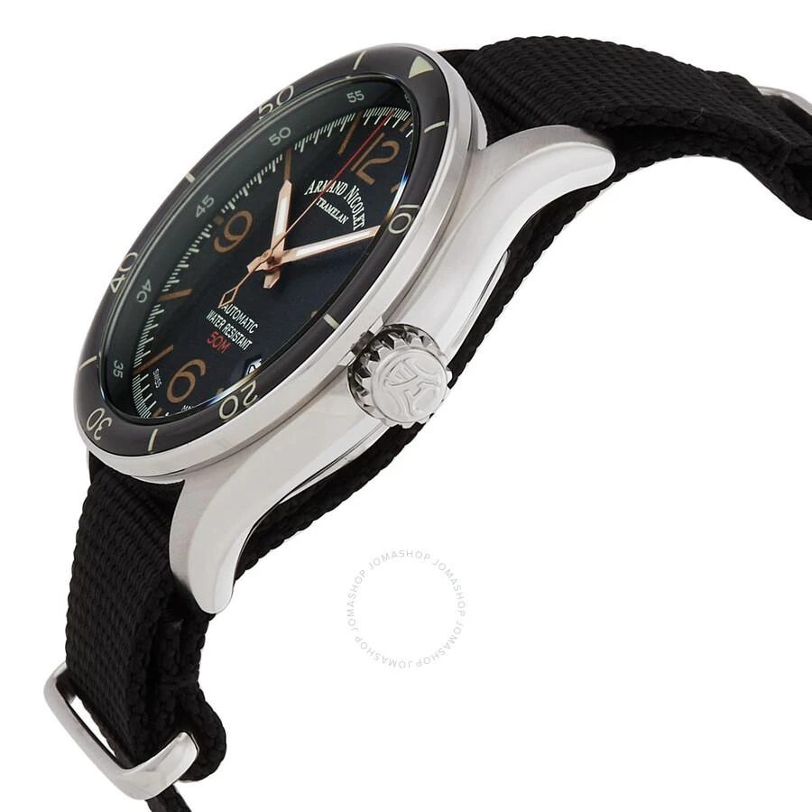 商品Armand Nicolet|M2H Automatic Black Dial Men's Watch A740HNA-NS-BN22481AANN,价格¥4213,第2张图片详细描述