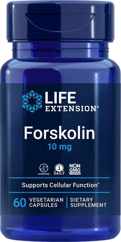 商品Life Extension|Life Extension Forskolin, 60 - 10 mg (10 mg, 60 capsules, Vegetarian),价格¥97,第1张图片