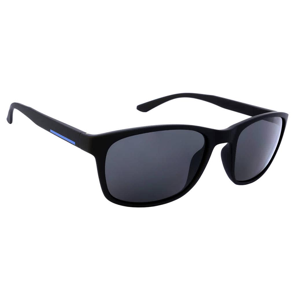 Calvin Klein Black Rectangular Mens Sunglasses CK20544S 001 56商品第1张图片规格展示