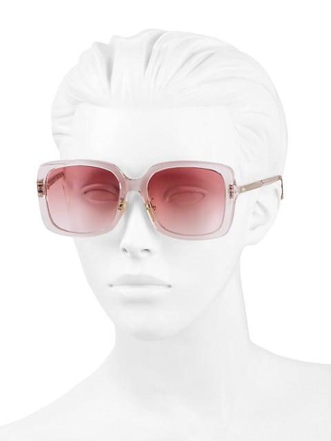 Esther 57MM Square Sunglasses商品第4张图片规格展示
