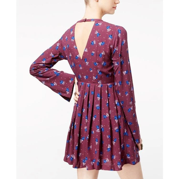 Tegan Printed Cutout Mini Dress 商品