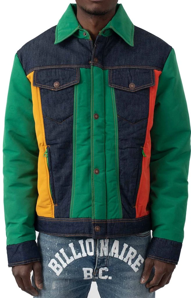 商品Billionaire Boys Club|BB Peace Of Mind Jacket - Indigo,价格¥961,第1张图片