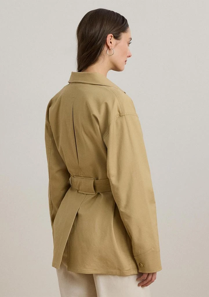 商品Ralph Lauren|Women's Double Faced Stretch Cotton Field Jacket,价格¥1089,第2张图片详细描述