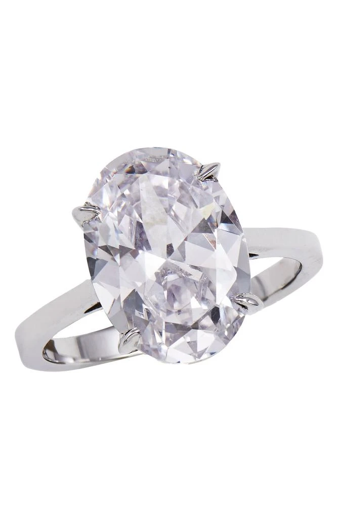 商品Savvy Cie Jewels|Sterling Silver Oval CZ Ring,价格¥151,第1张图片