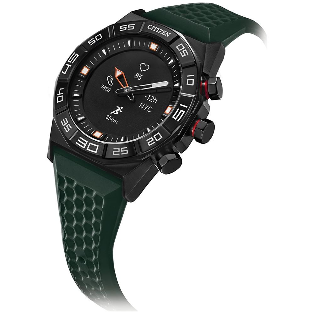 Men's CZ Smart Hybrid HR Green Strap Smart Watch 44mm商品第4张图片规格展示