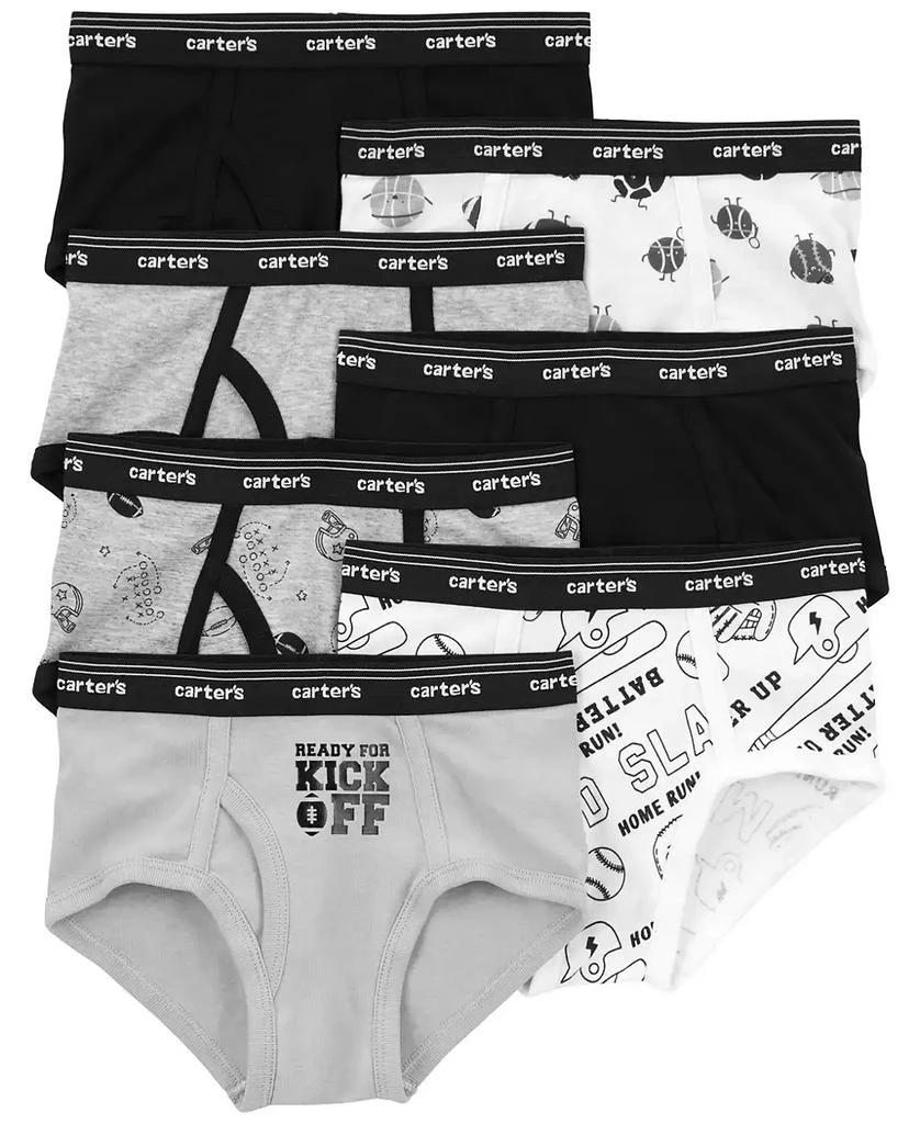 商品Carter's|Toddler Boy 7 Pack Cotton Briefs Underwear,价格¥78,第1张图片