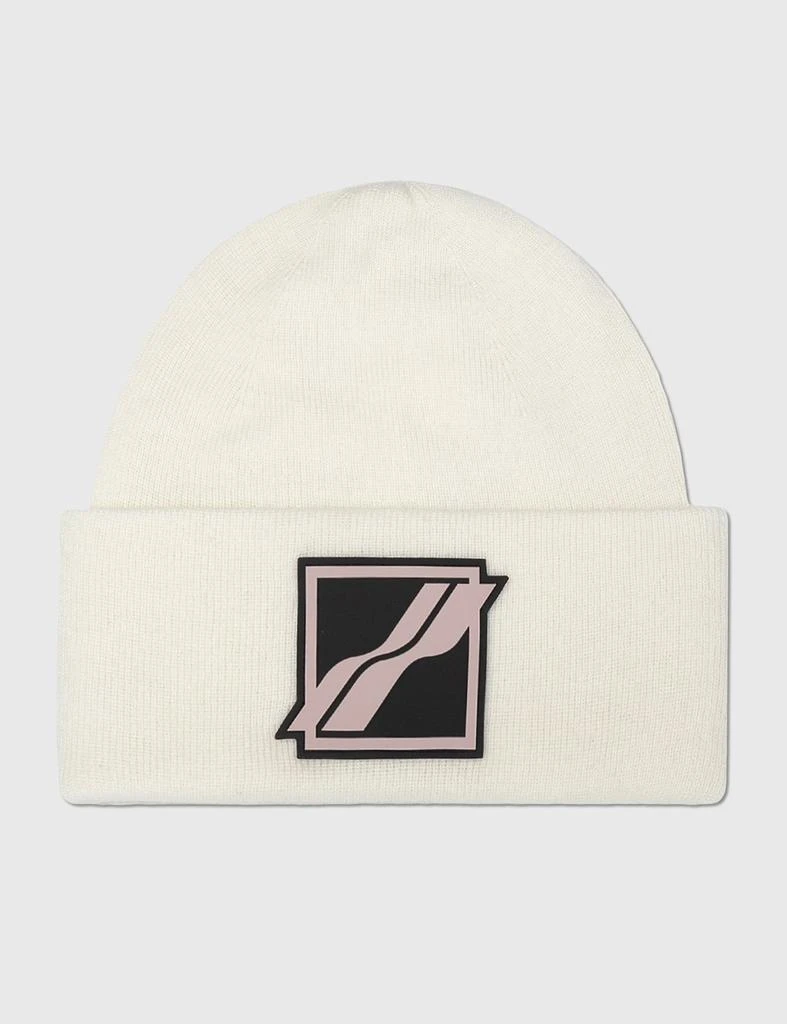 商品We11done|Logo Patch Rib Beanie,价格¥490,第1张图片