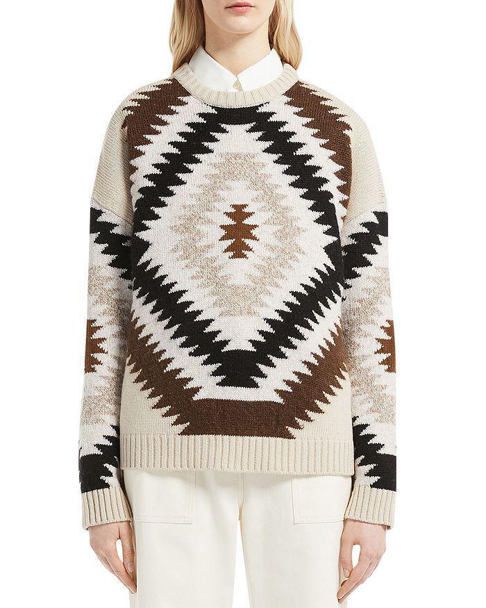 商品Weekend Max Mara|Arlem Printed Sweater,价格¥2712,第3张图片详细描述