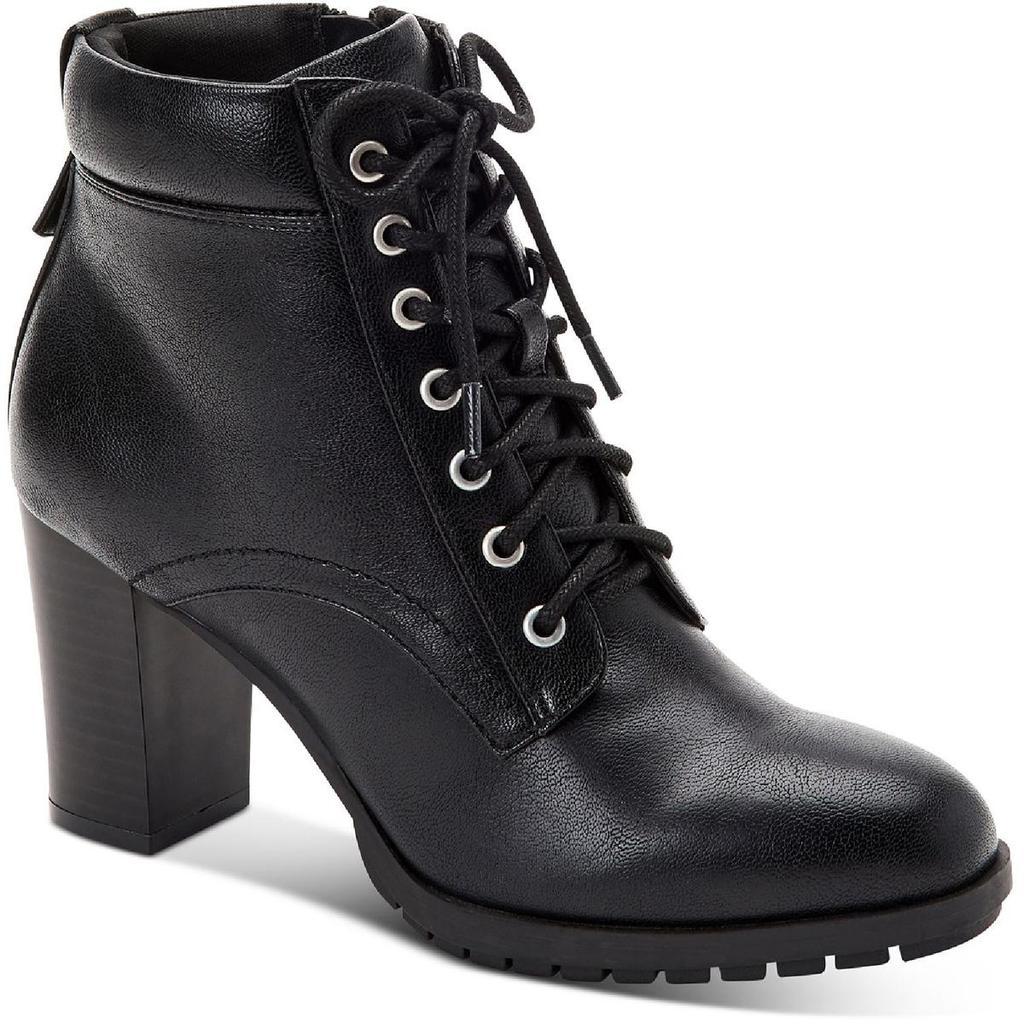 商品Style & Co|Style & Co. Womens Lucillee Almond Toe Z Ankle Boots,价格¥223-¥252,第1张图片