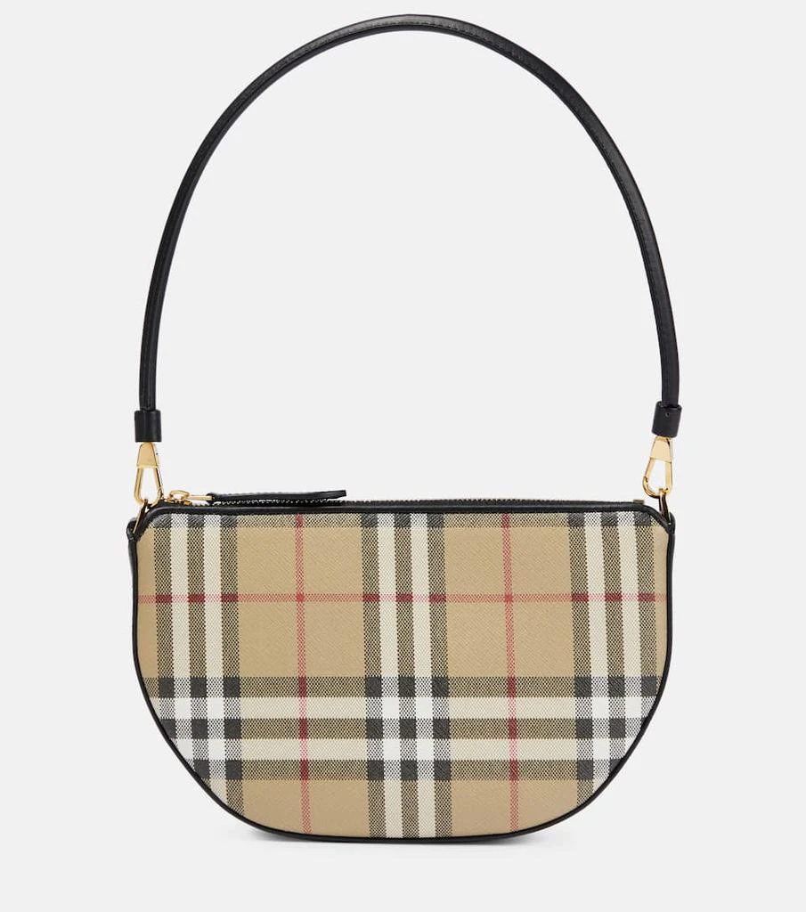 商品Burberry|Olympia Pouch checked shoulder bag,价格¥6134,第1张图片